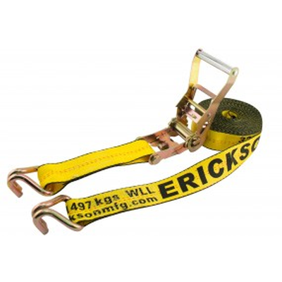 Ratchet Strap Promo 10,000# J-Hook 2"X27'
