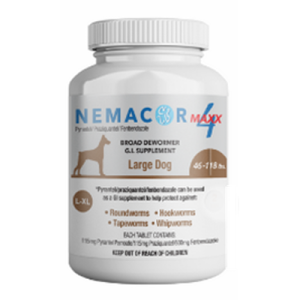 Nemacor Max 4 Large Dog (46-118Lb) 2 CT
