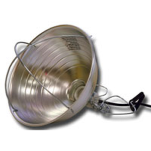 Heat Lamp Reflector W/Clamp Bayco 10.5"