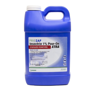 Prozap Insectrin 1% Pour On Xtra 2.5 GAL