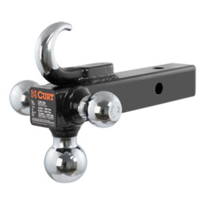 Crt Ball Mount Triple W/ Tow Hook 10000LB