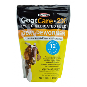 Goat Care 2X Wormer 3 LB