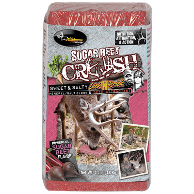 Wgg Sugarbeet Crush Salt Block 4 LB.