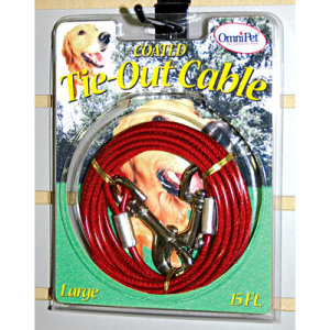 Tie Out Cable Heavy Duty 15 FT