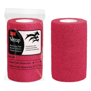 3M Vetrap Red 4" X 5 YD