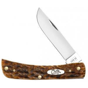 Case Amber Boned Sod Buster Jr (*) 6137 CS