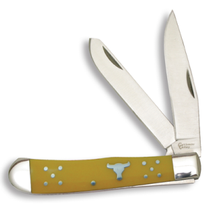 Abkt Cattleman Trapper Yellow (*) 3-1/4" BLD