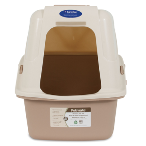 Pm Hooded Litter Pan Set Linen LARGE
